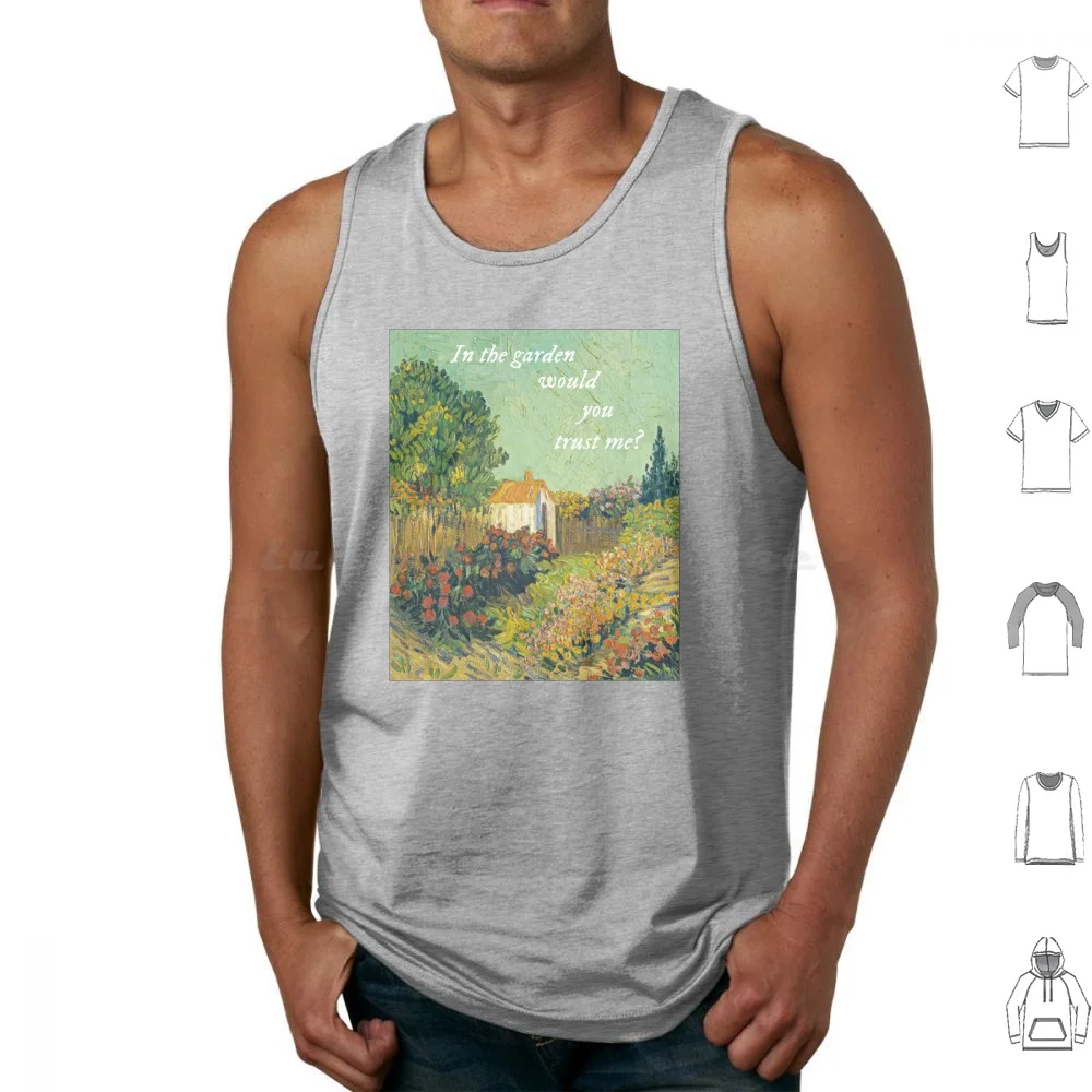 Folklore Classic Painting T Swift Lyrics Tank Tops Print Cotton Speak Now Red 1989 Reputation Lover Folklore