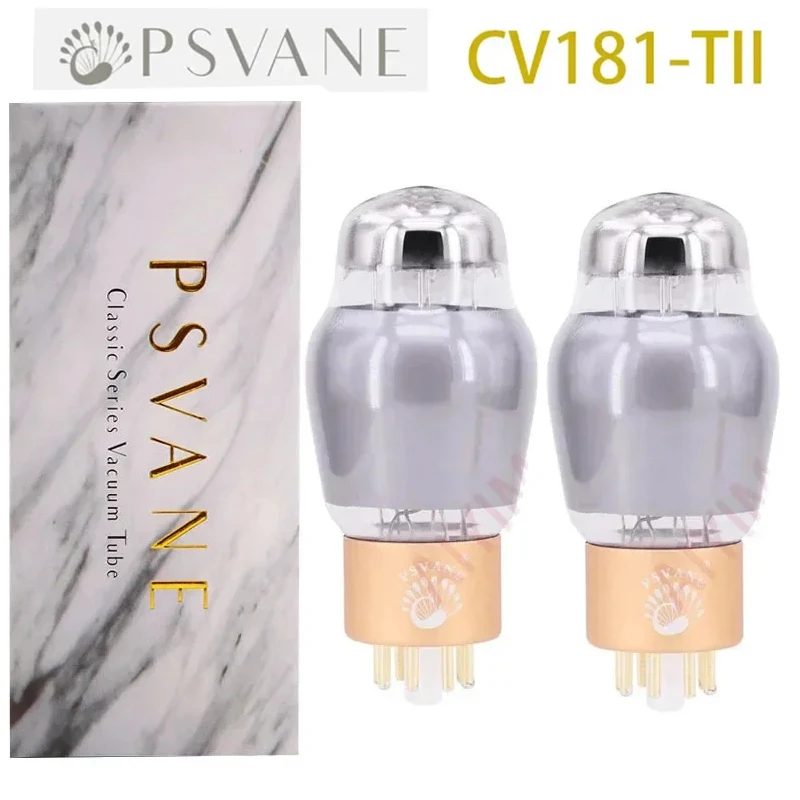 

PSVANE CV181-TII CV181TII Vacuum Tube Valve MARKII Classic Upgrade CV181 6SN7 6N8P 6H8C Electronic Tube For HIFI Audio Amp DIY