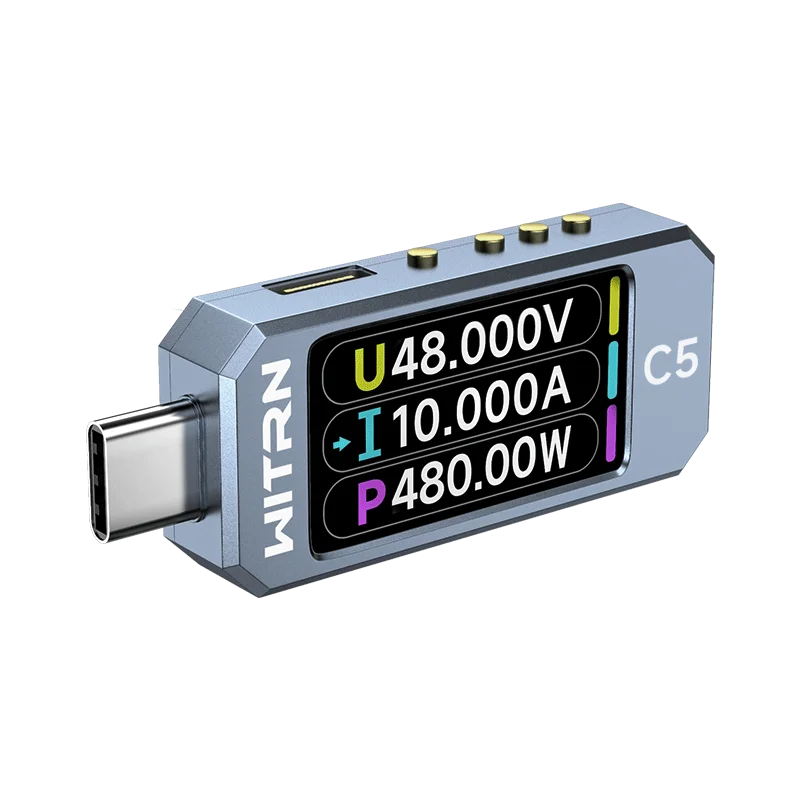 witrn-c5-testeur-usb-de-tension-et-d'intensite-activation-pd31-trick-epr-test-d'usure-48v