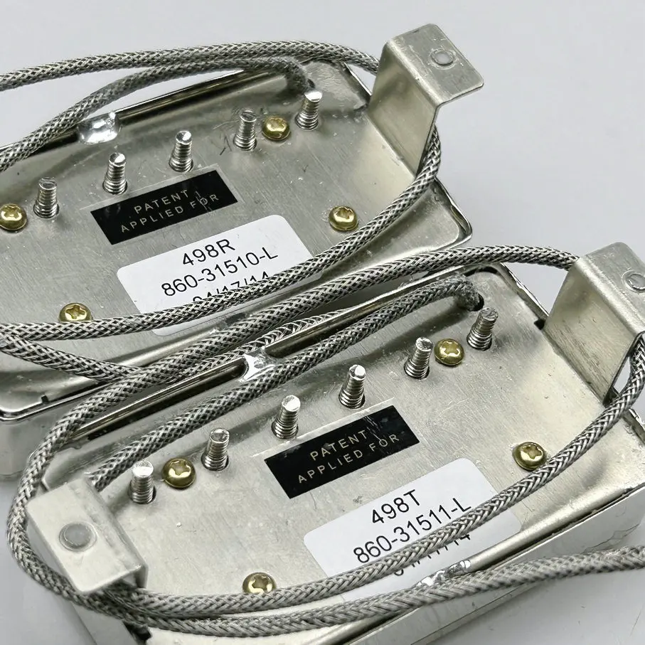Guitar Pickups Alnico 5 498R 498T Humbucker Pickup Set Nickel Electric Guitar