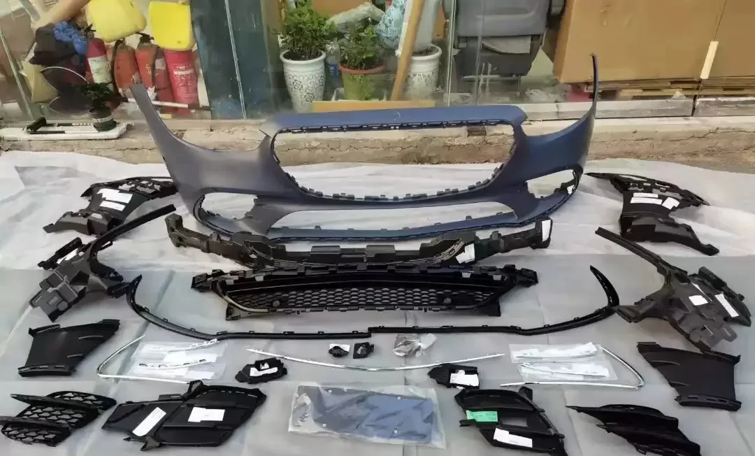 

Car Body kit front bumper surrounded front grille front lip for Mercedes Benz W223 S450 S400 upgrade S450