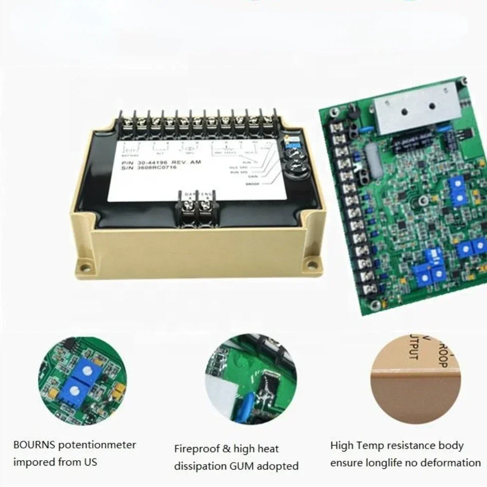 Generator Speed Controller 3062322 Speed Stabilizer Electric Govornor Diesel Engine Control Circuit Board Module Genset Part