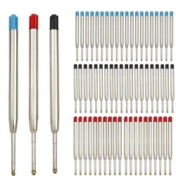 5/10/20/30pcs L:3.9 In Ballpoint Pen Refills for Parker Pens Medium Point blue Black Ink Rods for Writing Office Stationery