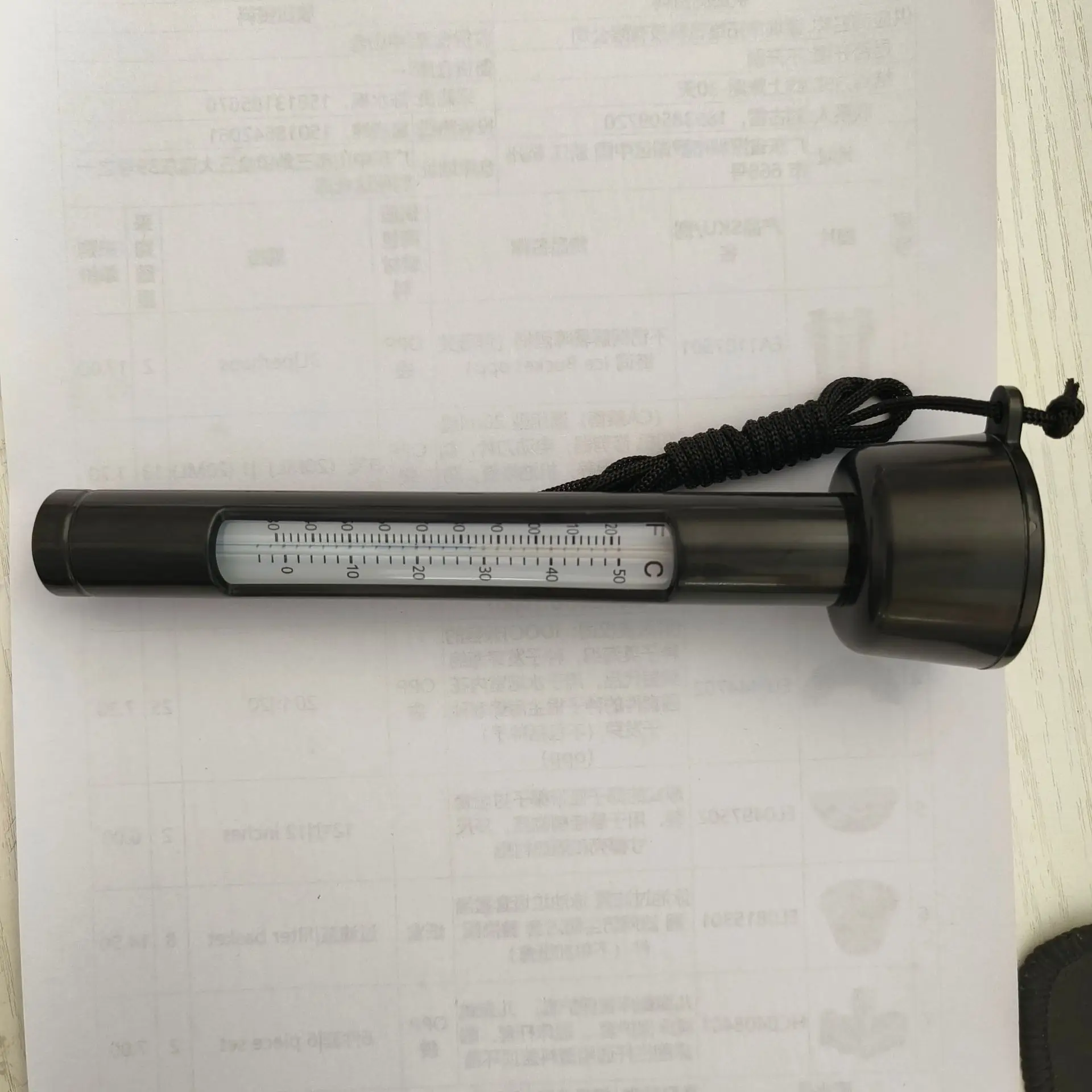 Swimming Pool Floating Thermometer Water Temperature Measurement Tool