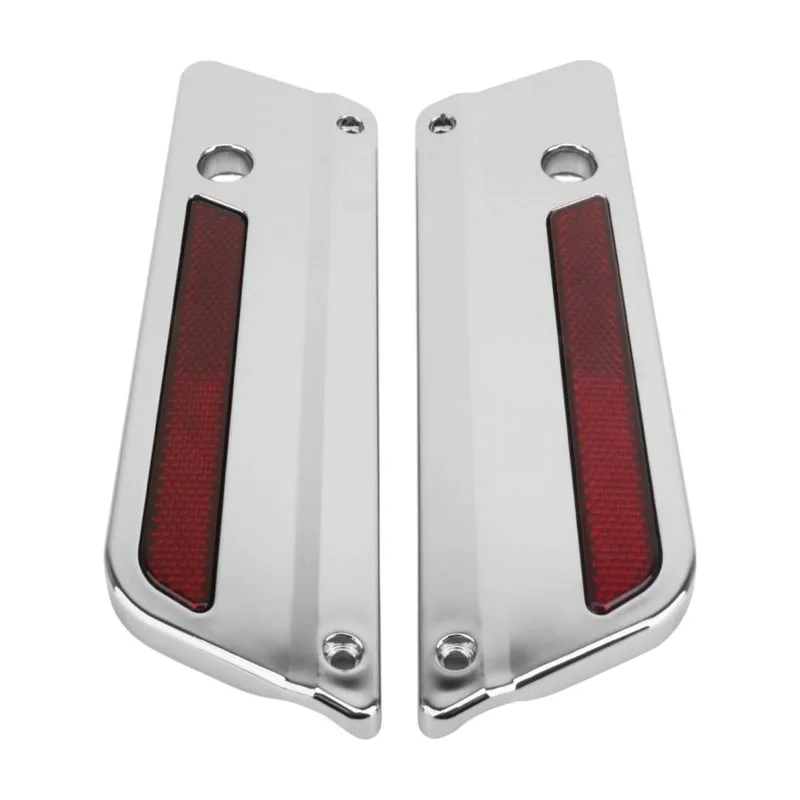 New-Motorcycle Hard Saddlebag Latch Cover For Touring Electra Street Glide Road King FLH FLT FLHR FLTR 1997-2013