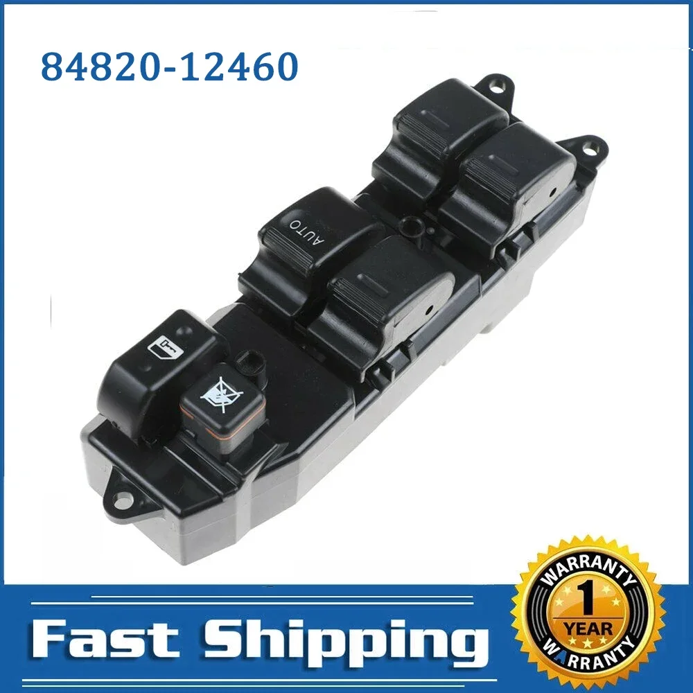 For Toyota Corolla CE120 NZE120 ZZE12 Front Right RHD Power Window Control Switch Console Button Car Accessories 84820-12460