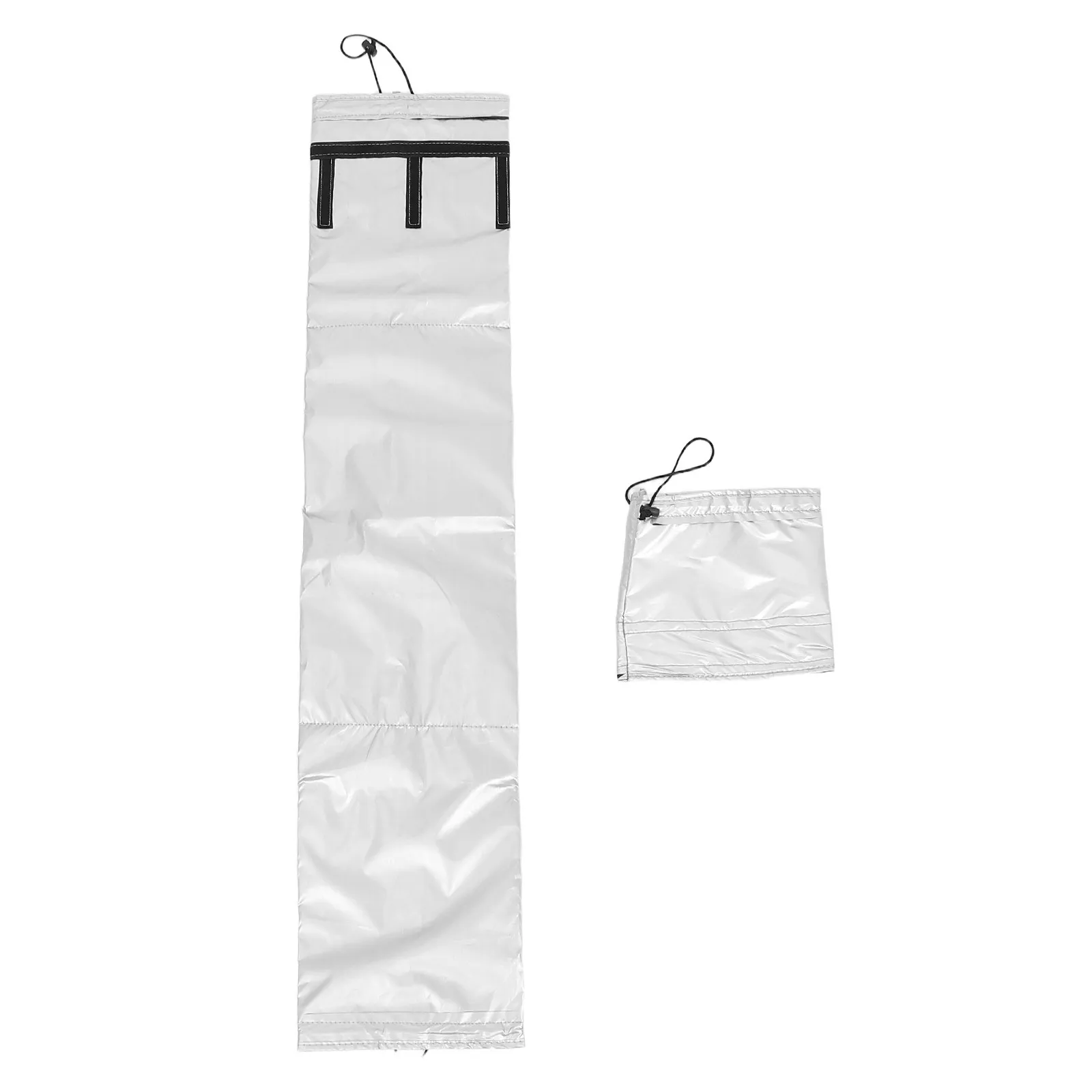 Hvac Air Duct Insulation Cover Soundproof Thermal Barrier Sleeve for Ac Exhaust Hose Heat Reflection Noise Reduction Easy
