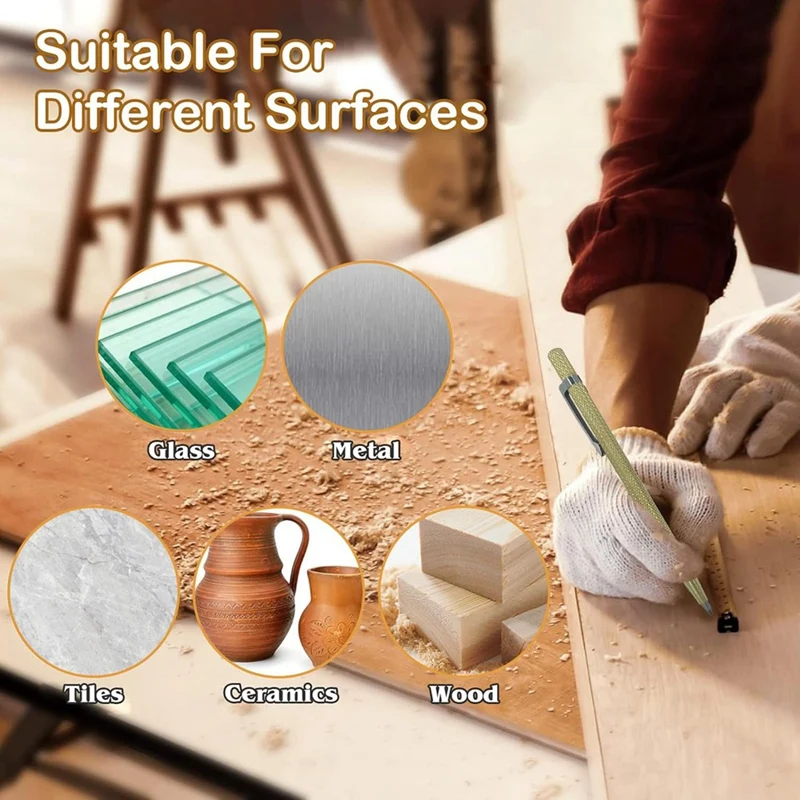 Mechanical Carpentry Pencil Set Graffiti Marking Tools Suitable For Carpenters, Construction Workers Durable Easy To Use