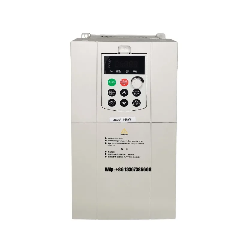 

Инвертор солнечной энергии 18,5 кВт, преобразователь частоты DC в 3-фазный AC для водяных насосов и компрессоров, номинальное напряжение 380В