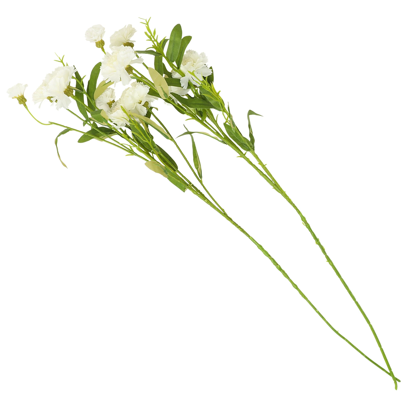 

16 Pcs Orange Chamomile Artificial Carnations Silk Fake Flowers Home Decor Living Room Garden Party Bouquet