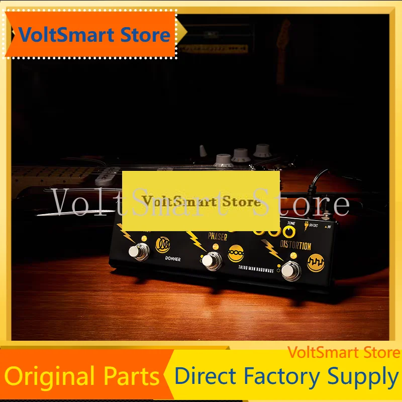 VoltSDonner Third Man Hardware Integrated Effect Device Co Branded Three In One Multi Functional Effect