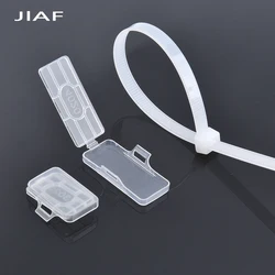 100PCS Cable Label Mark Transparent Sign 3010 4010 3020 4020 Wire Line Waterproof Organizer Tag