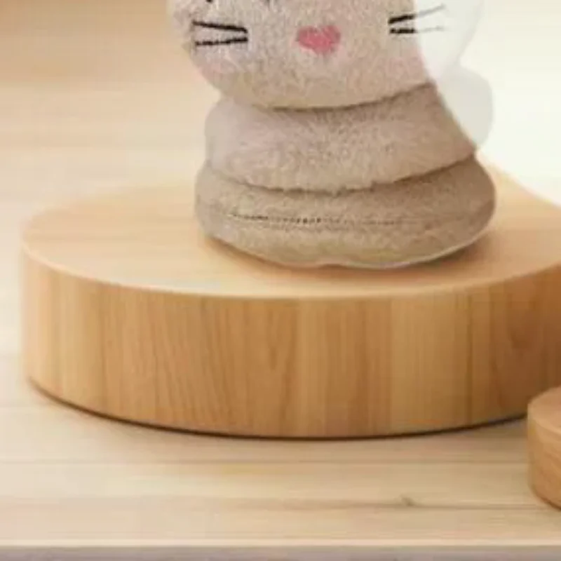 韓国版 秋冬用ぬいぐるみ暖かい耳あて、ぬいぐるみのかわいい漫画猫耳あては寒さから耳を守ります