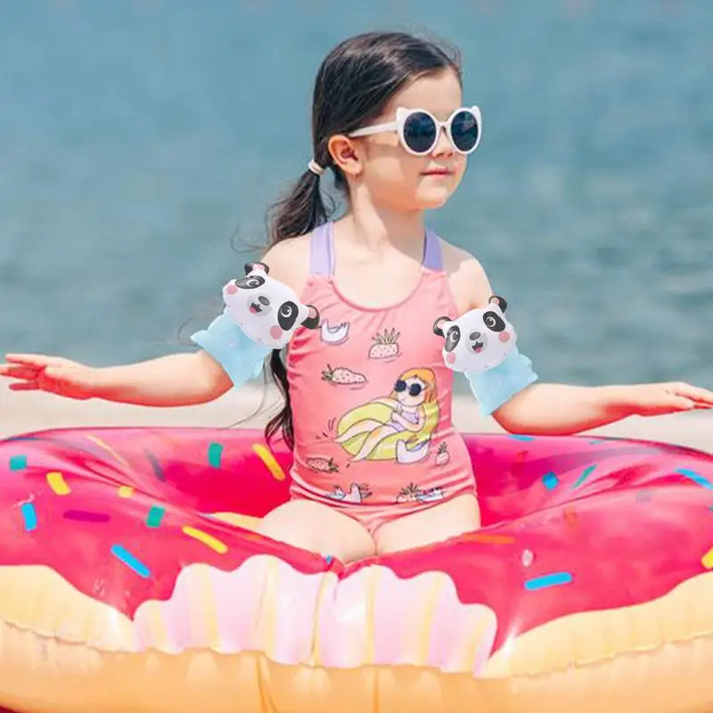 Kinder Arm Floaties Pool Arm Floaties 2 stücke Sicherheit Armbinden Kind Aufblasbare Pool Float Float Schwimmen Ring Für Schwimmbad