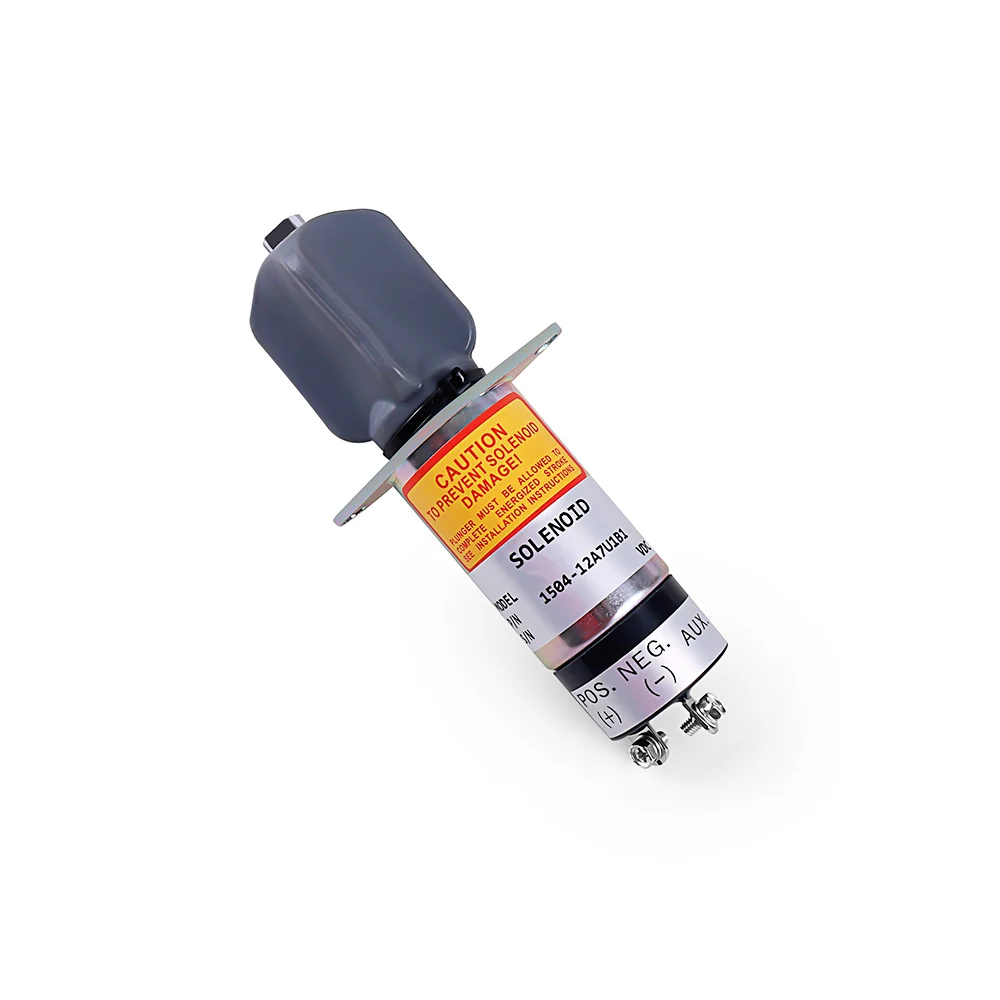 Detalle 4 de Electroválvula For Woodward 307-2546 1504-12A6U1B1S2 12V Engine Stop Shutdown Solenoid Valve Neumática