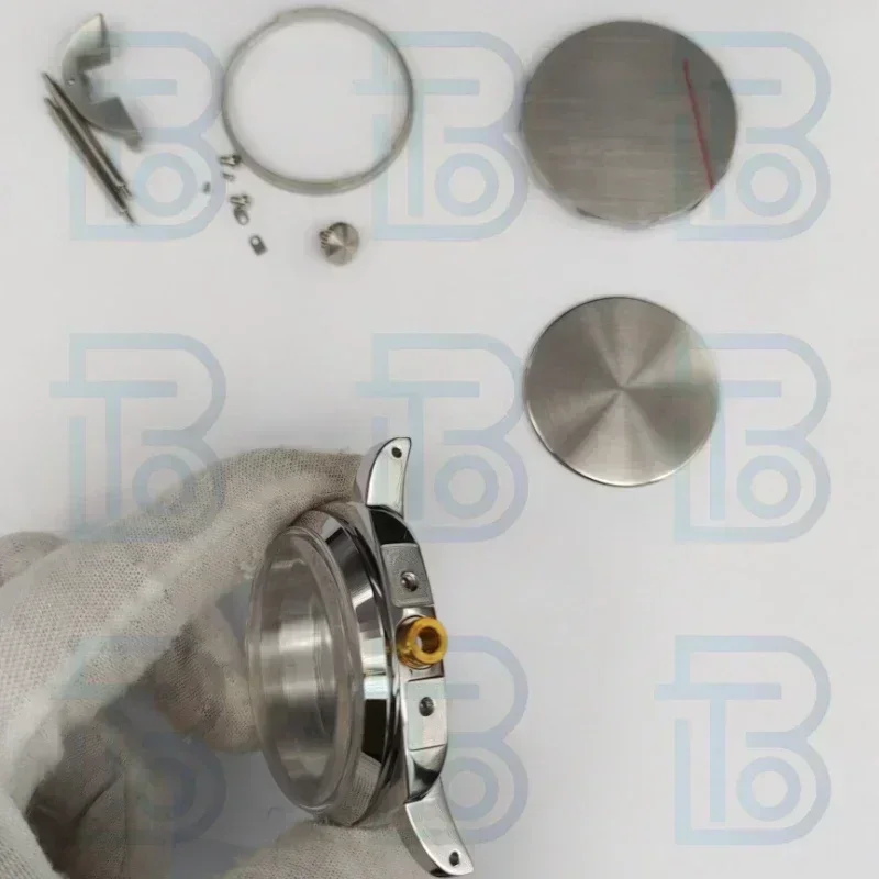 47 مللي متر PAM خمر ريترو الفولاذ المقاوم للصدأ ساعة الحال بالنسبة بانيراي 6152/1 ETA6497 ETA6498 ST3600 الحركة الميكانيكية وزارة الدفاع الملحقات