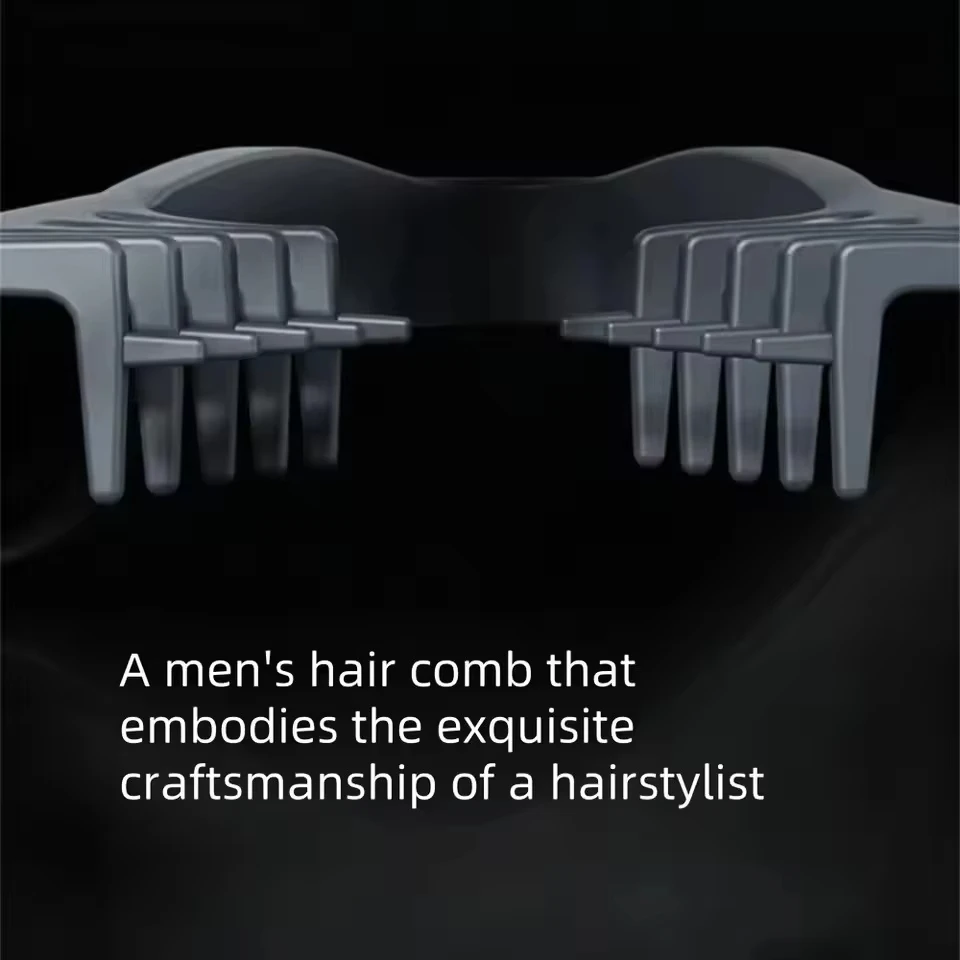 Hair Volumizing Comb ABS Plastic Fluffy Textured Styling Tool for Normal Hair Natural Looking Hair Root Lifting and Coverage