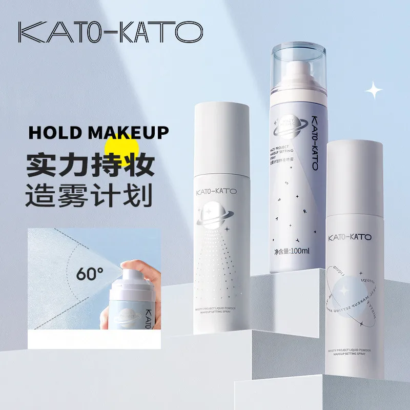 

KATO Makeup Setting Spray Long Lasting Hydration Oil Control Hold Makeup Foundation Finishing Fixer Spray 100ml