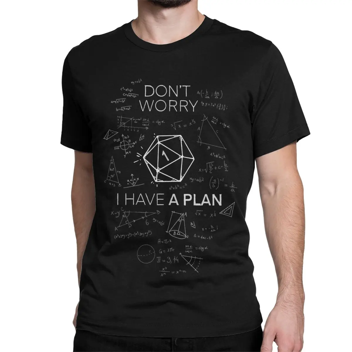 I Have A Plan Critical Fail Dnd Science Of D20 T-Shirts Men Women DnD Casual 100% Cotton Tees T Shirts 4XL 5XL Clothes