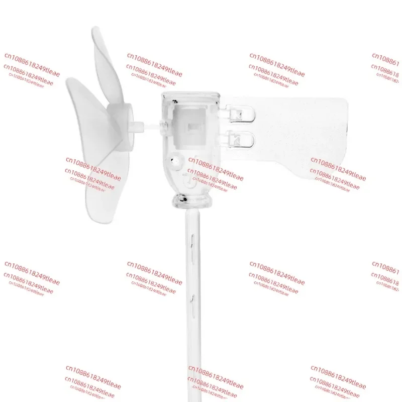 Technology production Micro wind turbine with base LED self-luminous windmill Small wind power generation Landscape light