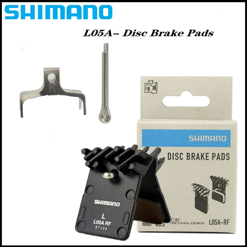 Shimano L05A Brake Pad DEORE SLX XT Resin Metal Pad Cooling Fin Ice Tech Mountain Road M8110 M7110 R9170 R8070 R7070 Original