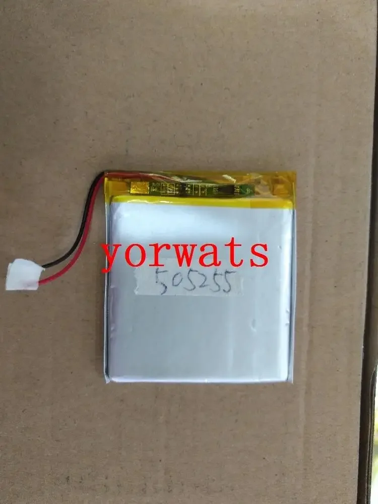 Nieuwe Hot Een oplaadbare Li-ion cel 3,7 V lithium-polymeerbatterij 505255 055255   directe verkoop MP5-navigatorkern met hoge capaciteit
