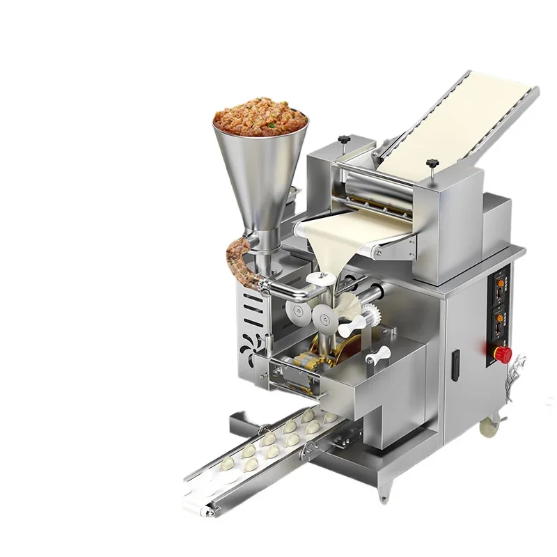 

Fully automatic commercial imitation handmade large kitchen dumpling machine wonton dumpling machine SJB10