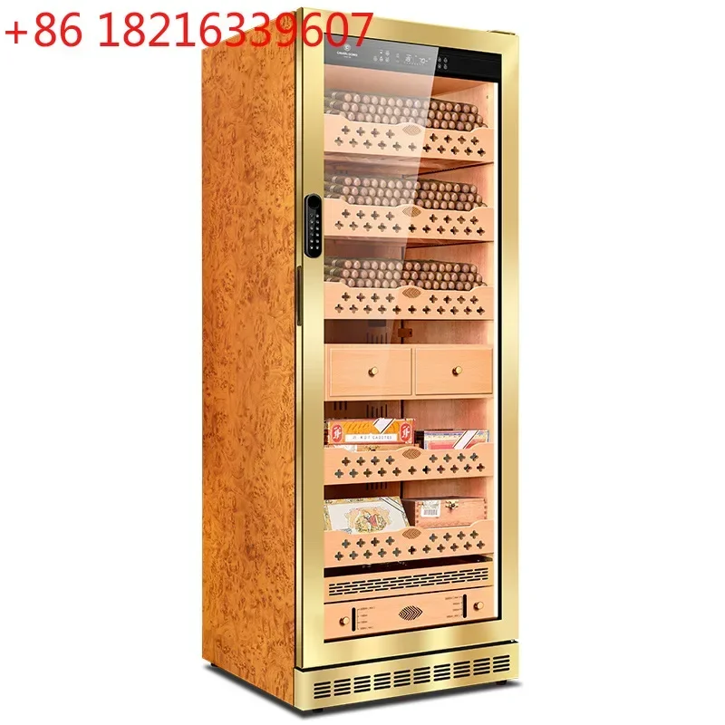 TAO Cigar cabinet combination lock stainless steel ammonia removal cedar wood liner moisturizing cabinet