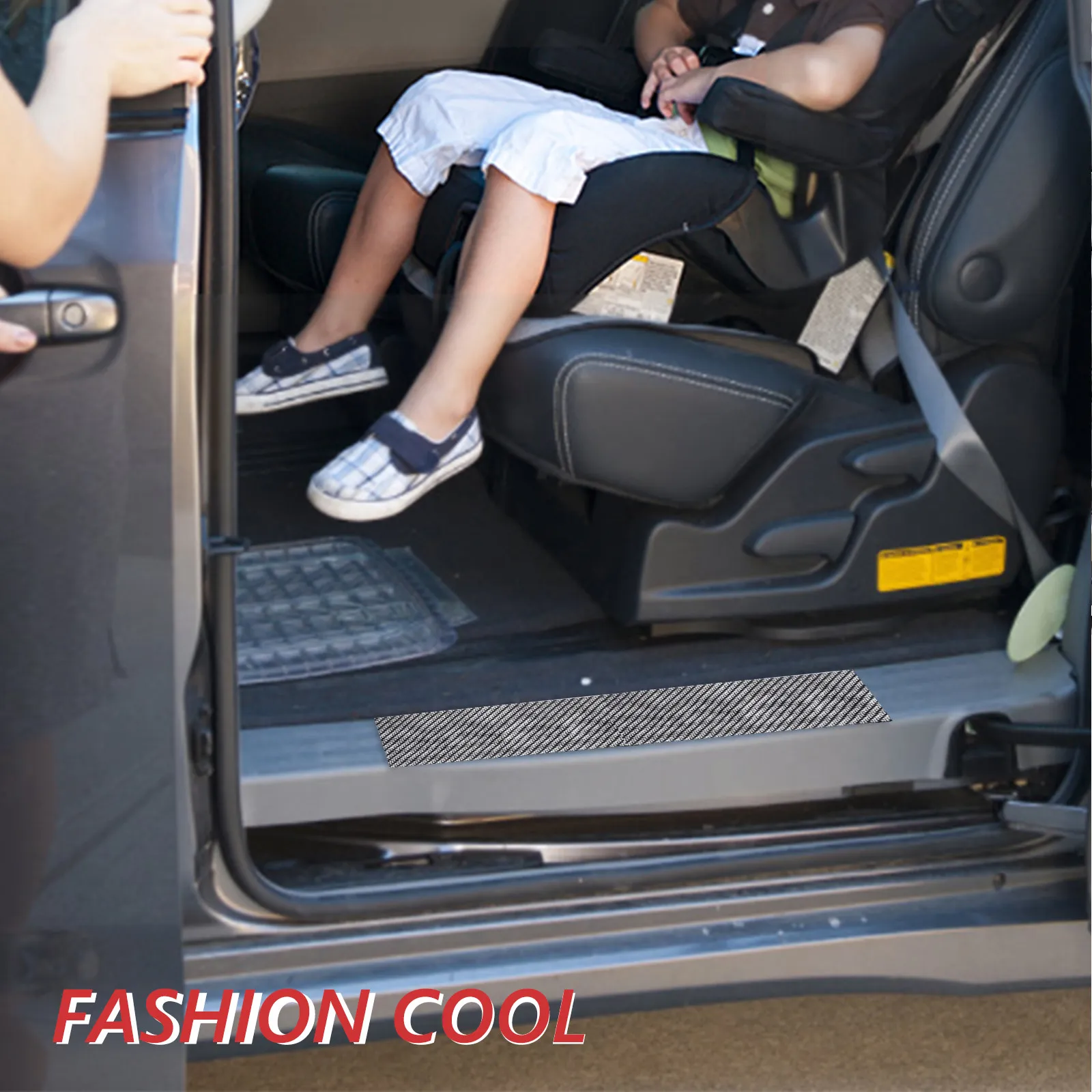 

Универсальная защитная пленка для порогов автомобиля из ПВХ, самоклеящаяся, для защиты от царапин, для экстерьера авто