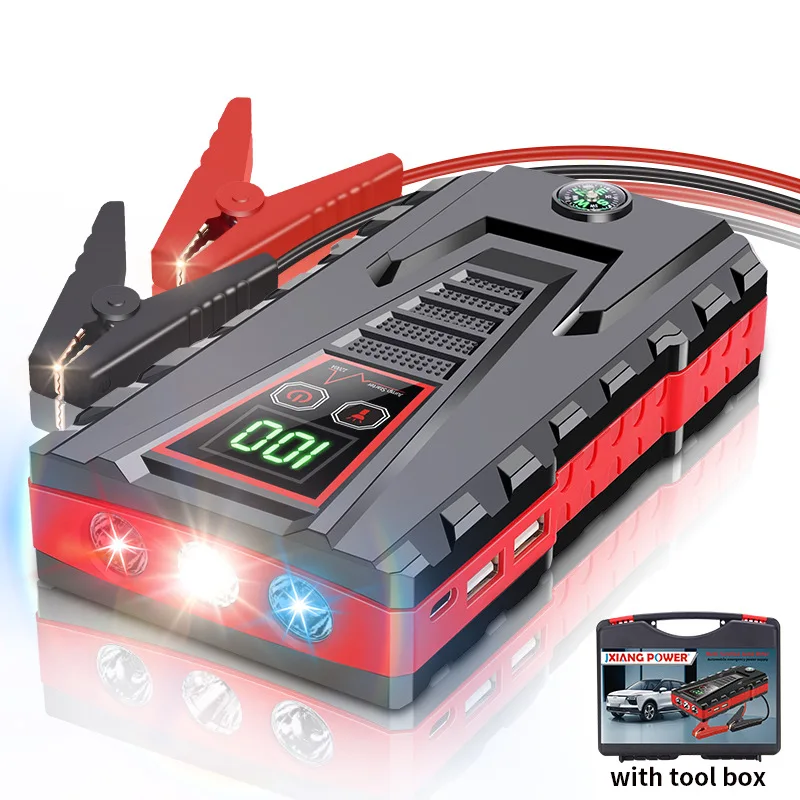 

Portable Car Device Starting Booster Start Battery AUTO Emergency Starter Car Jump Starter Power Bank 6000mah 800A 12V