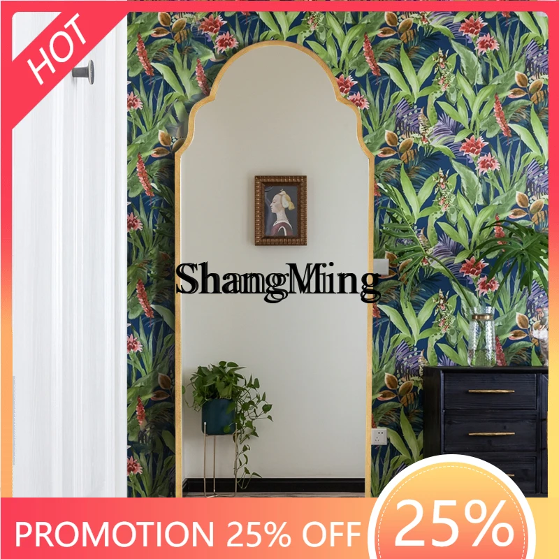 FG good-looking full body mirror floor-to-ceiling full-length mirror wall dressing mirror simple makeup