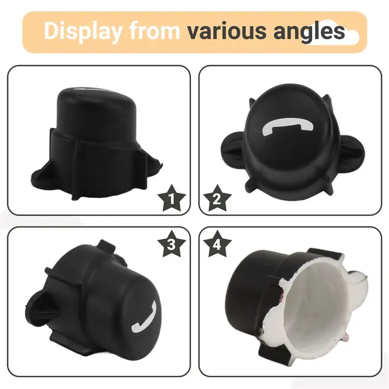 A65P-Car Steering Wheel Switch Button Cover For MINI R55 R56 R57 R58 R59 R60 R61 2007-2014