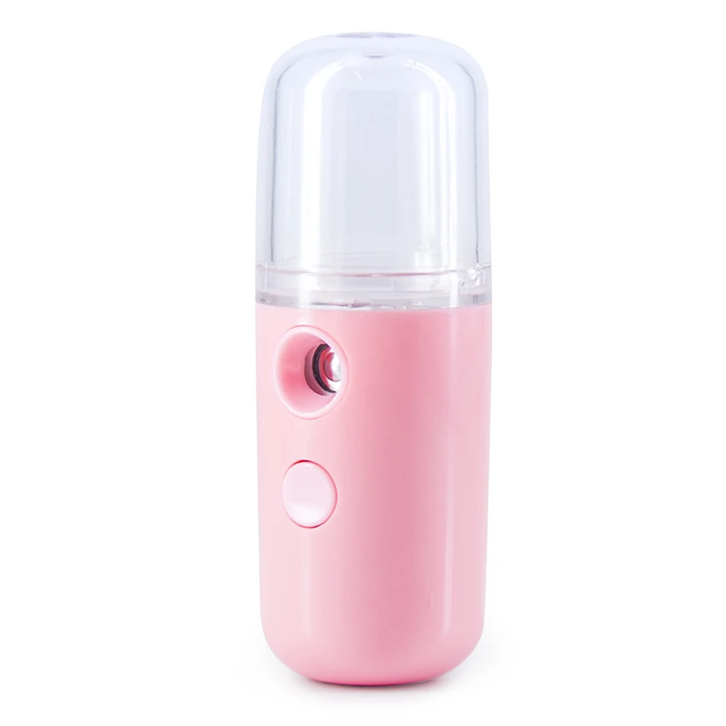 Nano Mister 30 ml Mini-Gesichtsbefeuchter, tragbares Gesichtssprüher, USB wiederaufladbar, handliche Hautpflegemaschine zur Gesichtsfeuchtigkeit