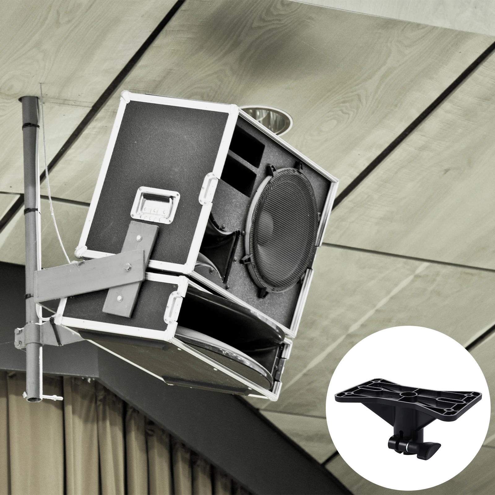 

Speaker Tray Bracket Stand Mount Holder Brackets Diffuser for Large Speakers Stands Plastic
