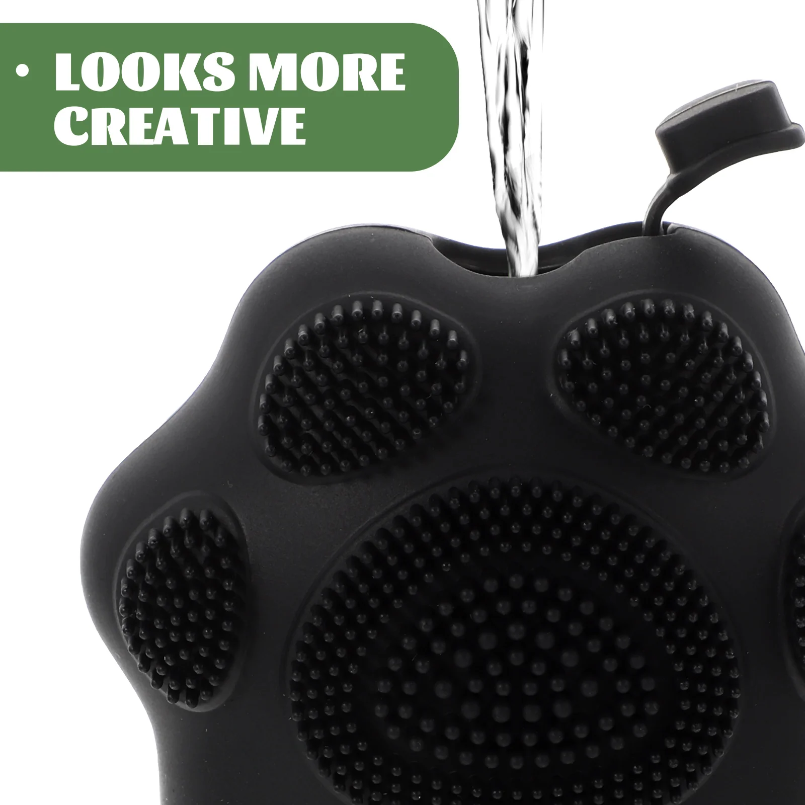 Silicone Face Massager Black Food Grade Reusable Cat Paw Ice Pack Facial Tools Skin Care Icing Tool