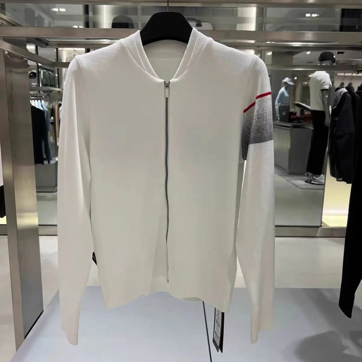 

Женский кардиган Gorfs на осень/зиму, новинка, с молнией, вязаный, в стиле пэчворк, для активного отдыха, ветрозащитный, теплый топ