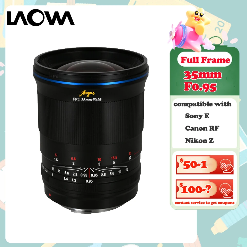 Laowa 35Mm F0.95 Ar… - image