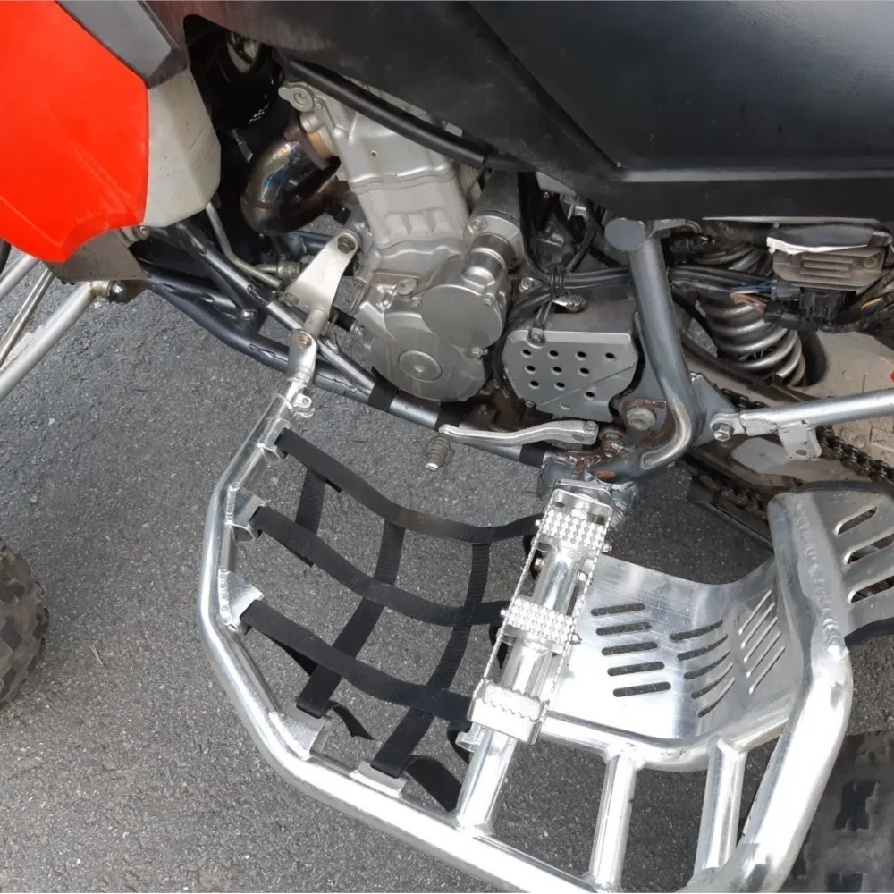 

Motocross Nerf Bar Nets Waterproof Nylon ATV Toolkit For Yamaha Banshee 350 Raptor 350 660 700 YFZ450 YFZ450R YFM700 For Polaris