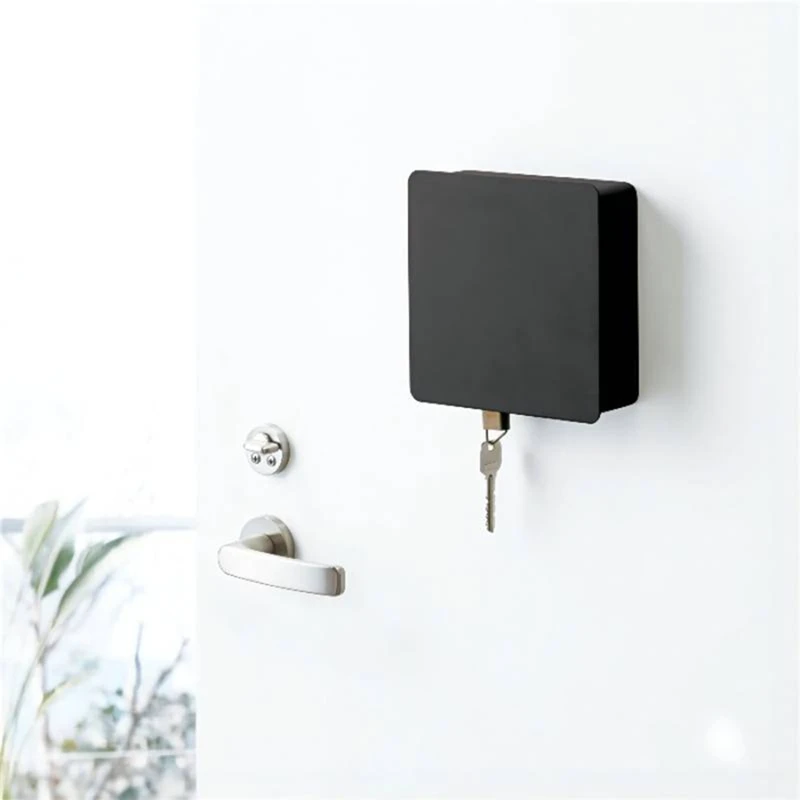 Wall-Hung Porch Key Rack Magnet Rack Key Cabinet Keychain Holder Organizer