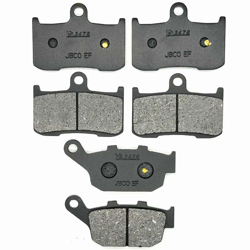 Motorcycle Front Rear Brake Pads For TRIUMPH Street Triple R 675cc 2009 2010 2011 2012 TripleR