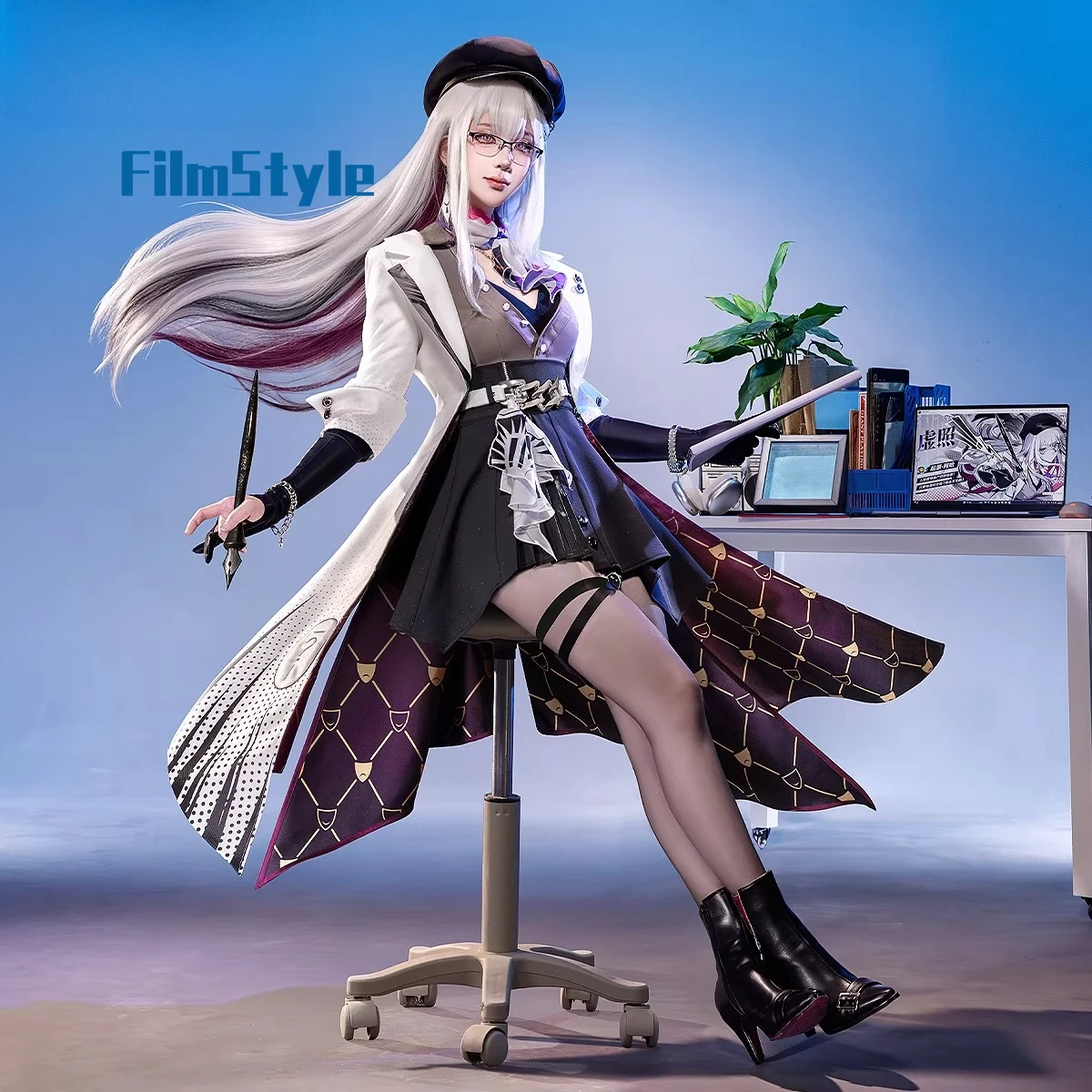 

Nihilux Cosplay Costume Game Honkai：Star Rail Uniform Halloween Party for Women Men Carnival Props