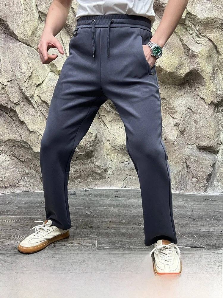 

Outdoor Ready! Active Dyed! Men's Knitted Cotton Casual Pants New Arrival for Autumn Straight Leg Fit Comfortable Cotton Blend