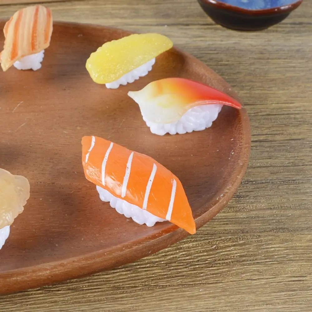 Simulação de comida japonesa sushi modelo bola de arroz cozinhar brinquedos simulação brinquedo de cozinha fingir jogar simulação comida brinquedos menino