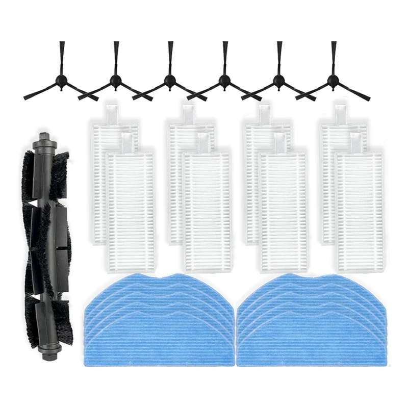 

A15F-For Grundig VCR 4230, VCR 6230, VCR 7230 Robot Vacuum Cleaner Main Side Brush Hepa Filter Mop Cloth Replacement Parts