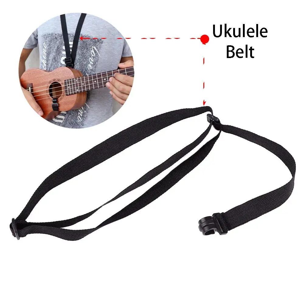 1 Pc Durable High Quality New Adjustable Guitar Ukulele Strap Hook Guitar Belt Nylon Four String