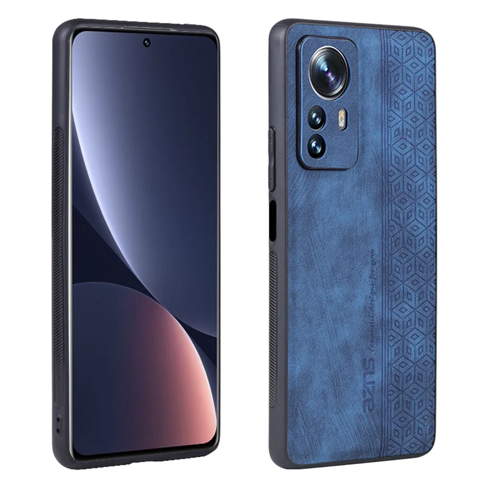 For Xiaomi Redmi Note 12S Чехол для back cover Skin Feel Shockproof Matte Leather Phone Case Soft Funda For Redmi Note 12S