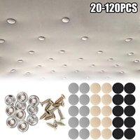 20-120PC Car Roof Fixing Buckles Screw Set Interior Ceiling Headliner Cloth Repair Screw Cap Fabric Rivets Retainer Accessories
