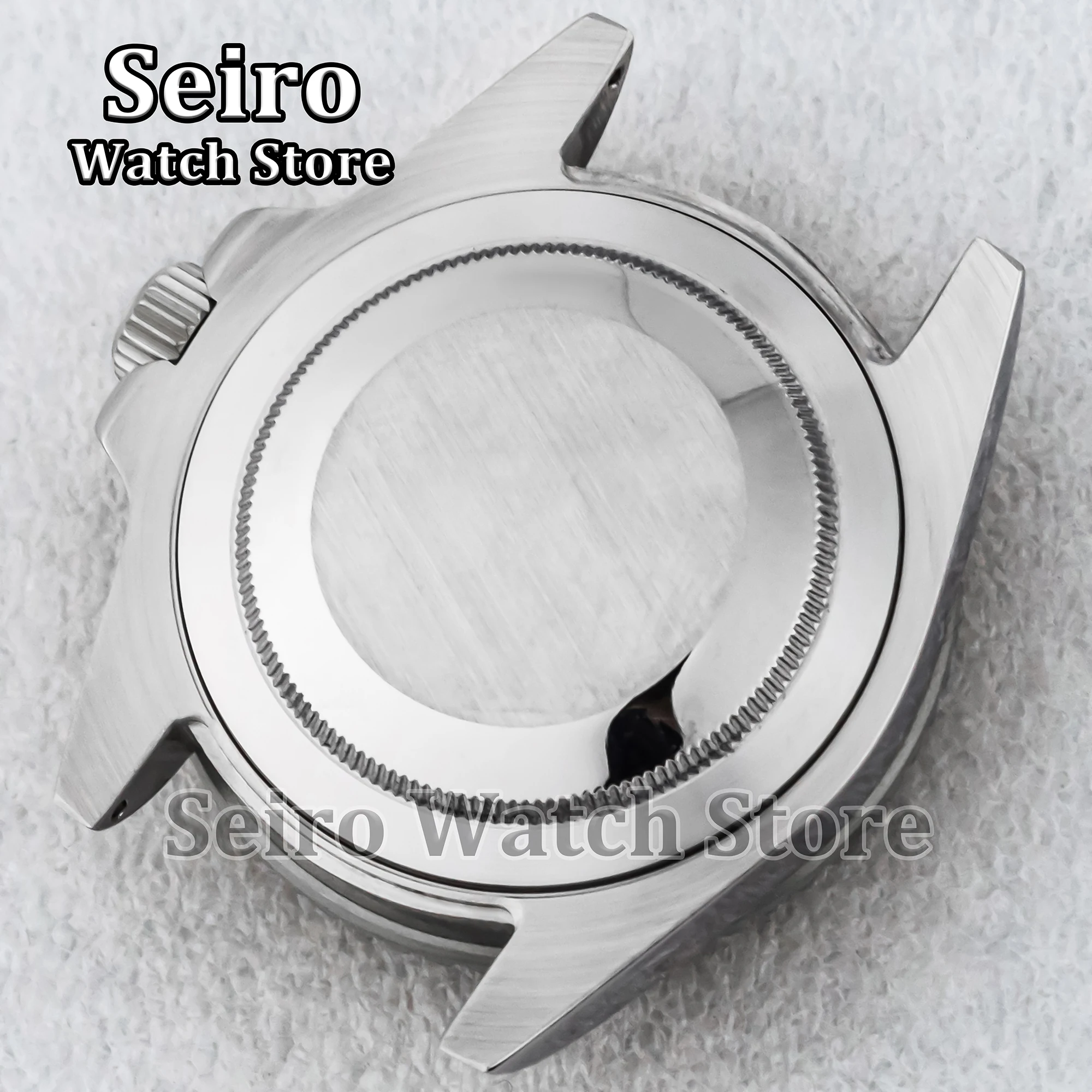 40MM NH35 Case Stainless Steel Silver SUB GMT Yacht-master Sapphire Glass Waterproof for NH34 NH36 Movement Accessories Parts