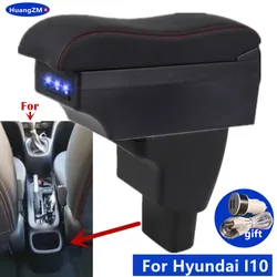 For Hyundai I10 Armrest Box For Hyundai I10 Car Armrest Central Storage Box Interior Dedicated Retrofit Parts Car Accessories