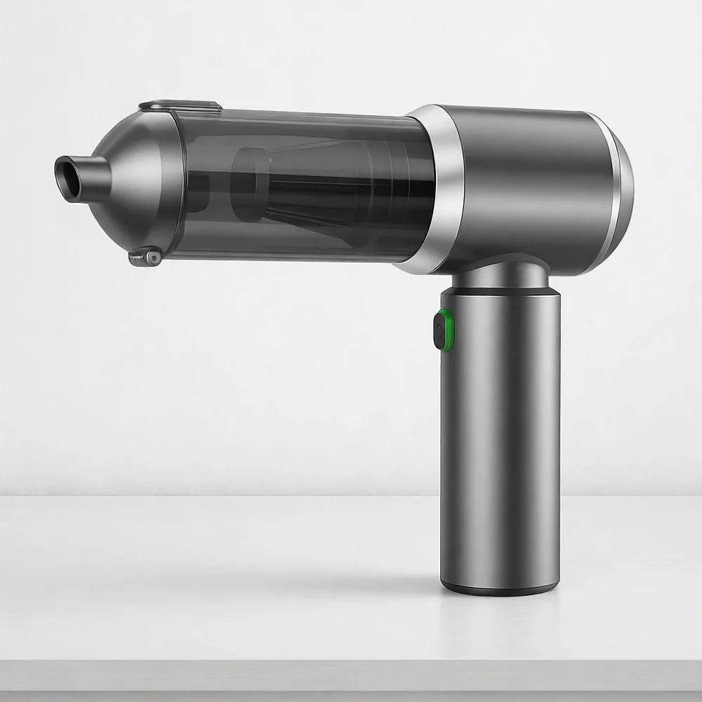 High Power 4 in 1 Cordless Handheld Vacuum with Brushless Motor 3 Speeds One Touch Dust Removal for Home Car Pet